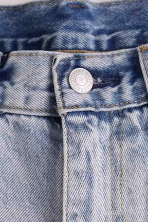 Jean droit Levi's Bleu en Coton