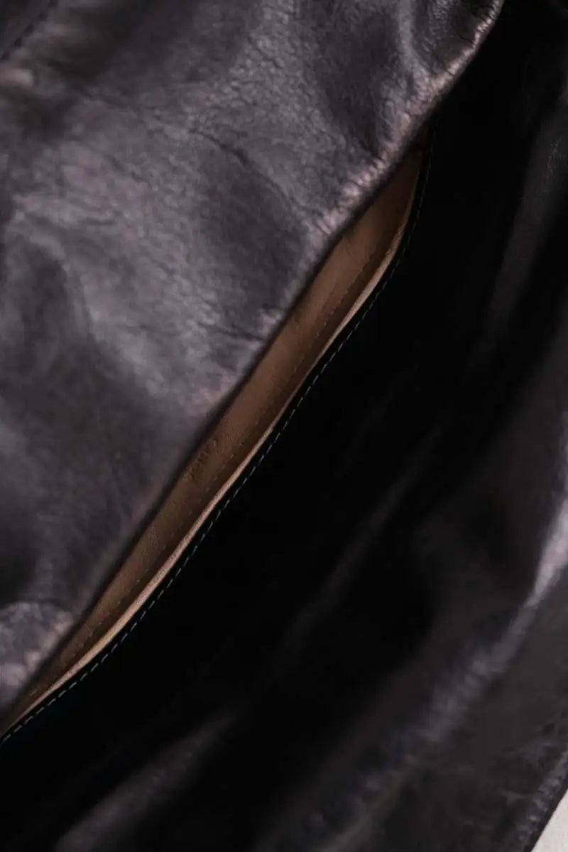 Pochette Chloé Noir en Cuir