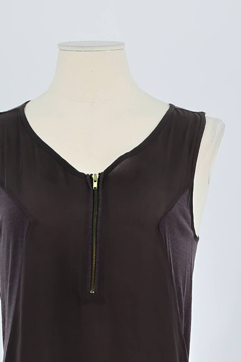 Top sans manche The Kooples  Anthracite