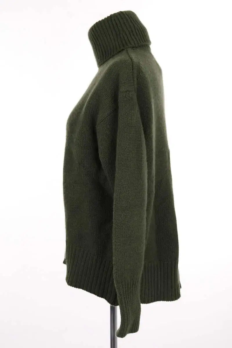 Pull Notshy Kaki en Cachemire