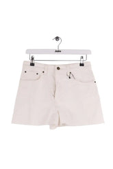 Mini short Sézane Le summer Ecru en Coton, taille M - Seconde Main