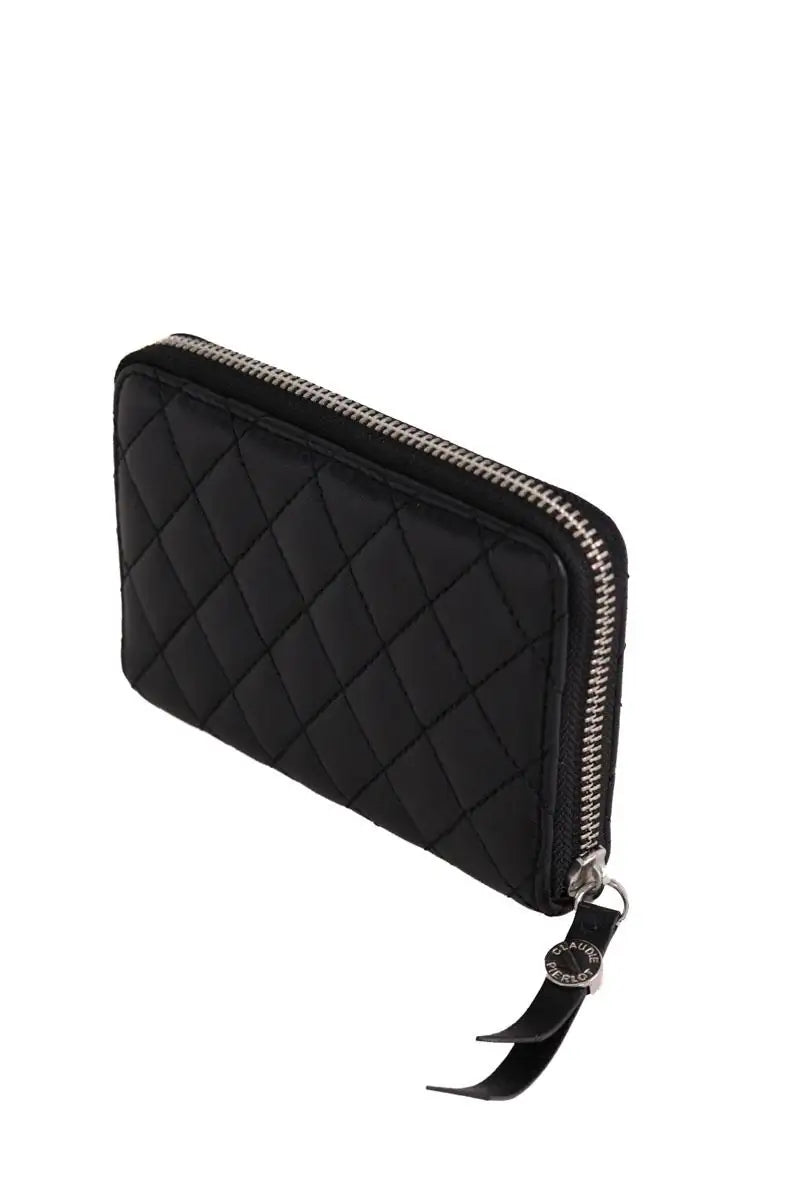 Portefeuille Claudie Pierlot Noir en Cuir
