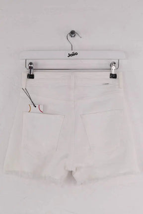 Mini short Mother The dazzler shift fray short Blanc en Coton