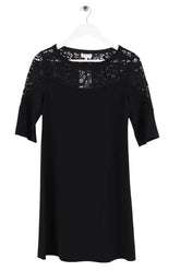 Robe Claudie Pierlot Noir en Synthétique, taille S - Seconde Main