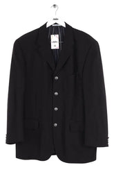 Costume Kenzo Noir en Laine, taille XXL - Seconde Main