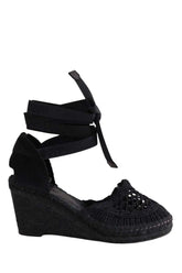 Espadrilles Isabel Marant Noir en Tissu, taille 38 - Seconde Main