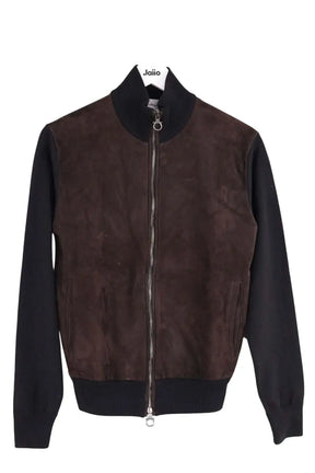 Blouson Salvatore Ferragamo Marron en Laine, taille S - Seconde Main