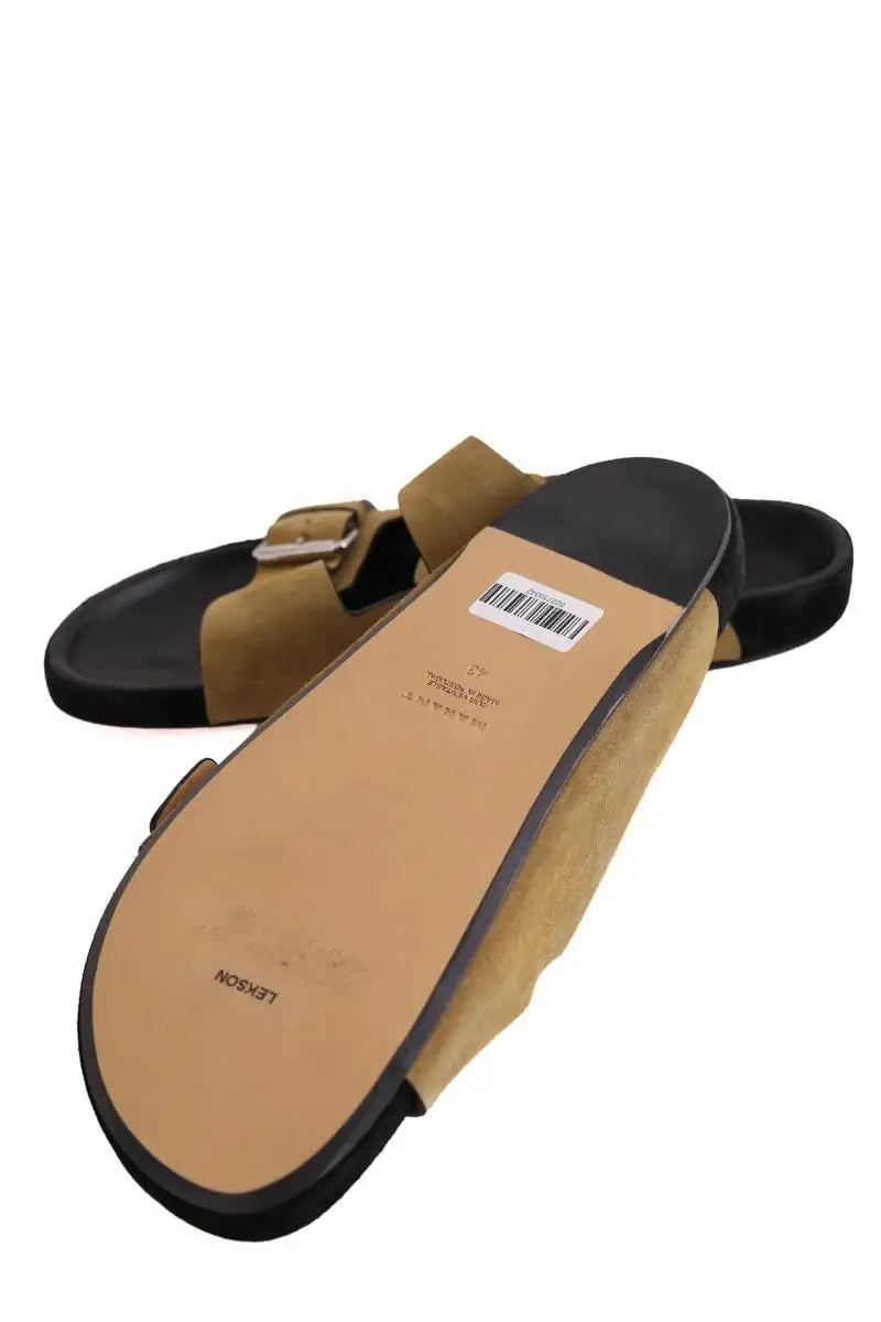 Sandales Isabel Marant LEKSON Kaki en Daim