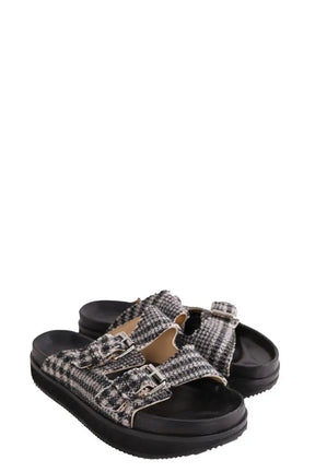 Mules Isabel Marant Noir en Cuir