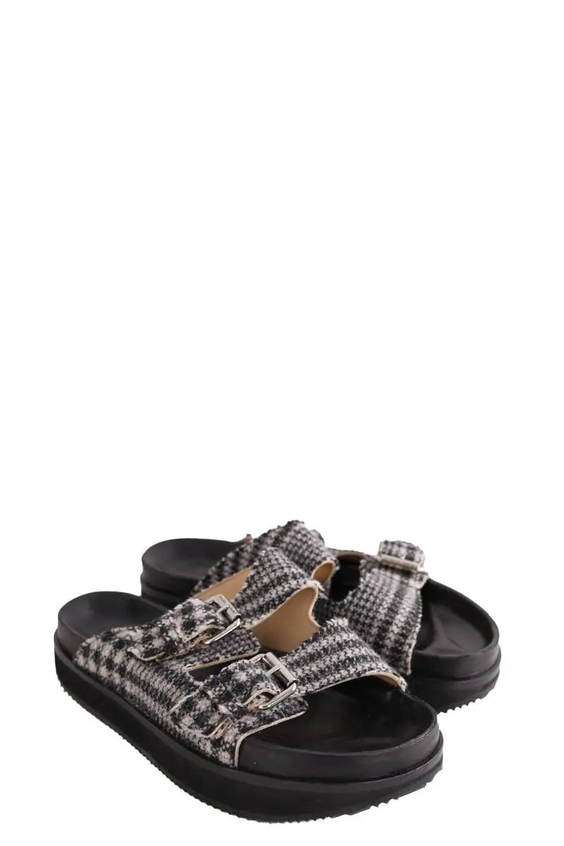 Mules Isabel Marant Noir en Cuir