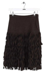 Jupe Irie Wash Marron en Laine, taille S - Seconde Main
