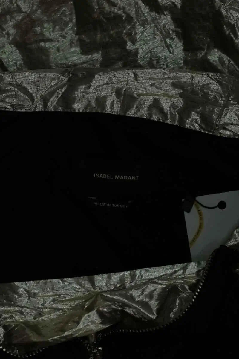 Veste Isabel Marant Argent en Synthétique