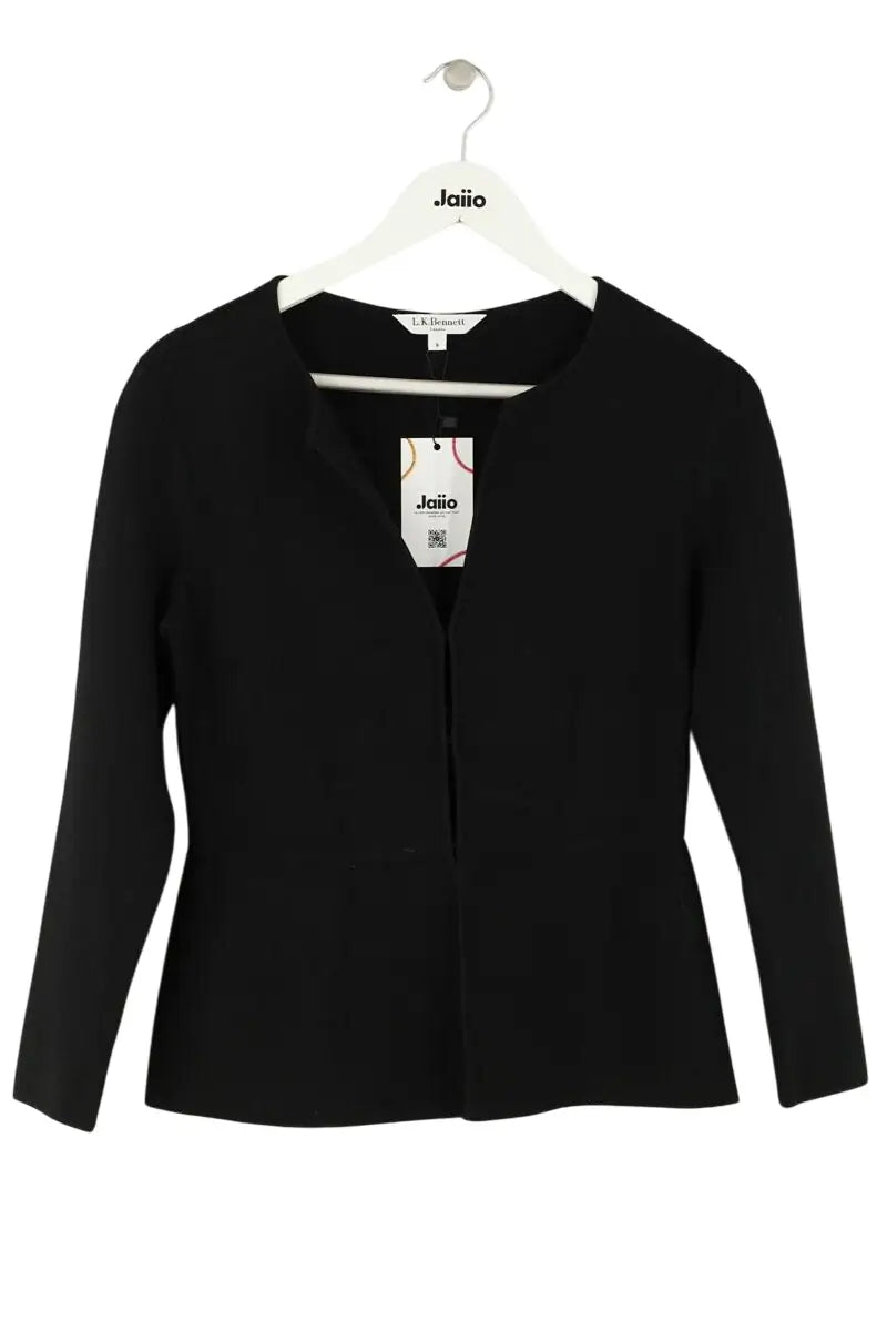 Cardigan LK Bennett Noir en Viscose, taille S - Seconde Main