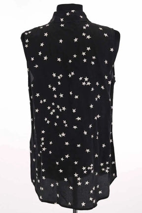 Chemise Equipment Noir en Soie