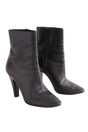 Boots Saint Laurent Noir en Cuir