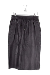 Jupe Ba&Sh Noir en Cuir, taille XS - Seconde Main