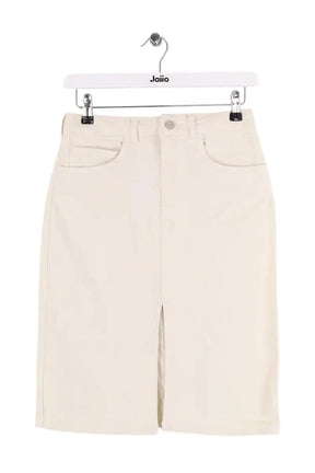 Jupe Vanessa Bruno Blanc en Coton, taille XS - Seconde Main