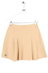 Jupe Lacoste Beige en Coton, taille XXS - Seconde Main
