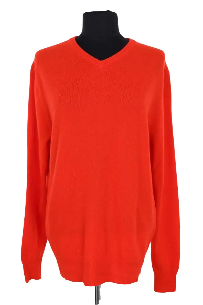 Pull From Future Orange en Cachemire, taille L - Seconde Main