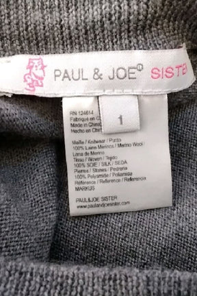 Pull Paul & Joe  Gris