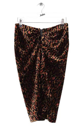 Jupe The Kooples Marron en Viscose, taille M - Seconde Main