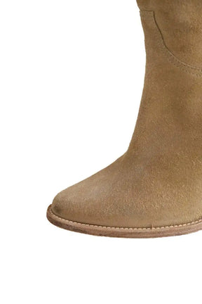 Bottes Pierre Hardy Camel en Daim