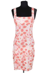 Robe Rouje Laurinda Rose en Coton, taille S - Seconde Main