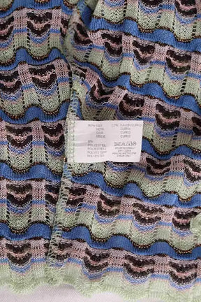 Cardigan Missoni Bleu en Soie