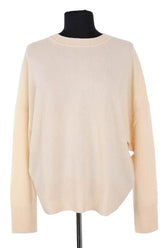 Pull Vanessa Bruno Ecru en Laine, taille S - Seconde Main