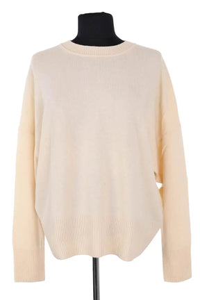Pull Vanessa Bruno Ecru en Laine, taille S - Seconde Main
