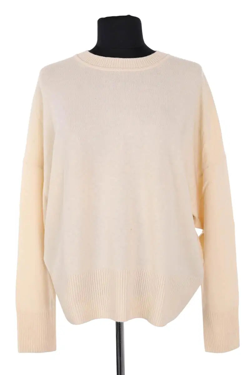 Pull Vanessa Bruno Ecru en Laine, taille S - Seconde Main