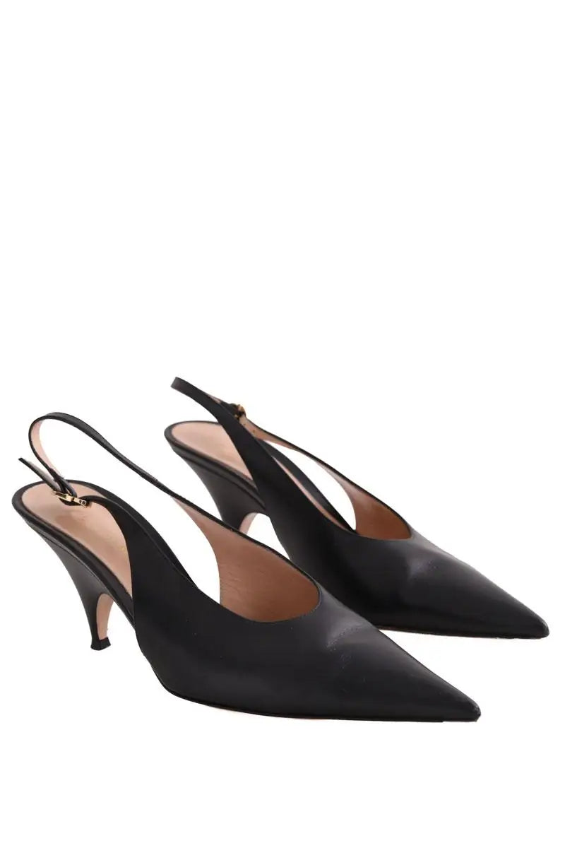 Talons Gianvito Rossi Noir en Cuir