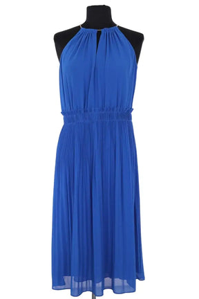 Robe Michael Kors Bleu en Synthétique, taille S - Seconde Main