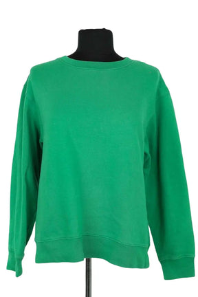 Sweatshirt Sandro Vert en Coton, taille XS - Seconde Main