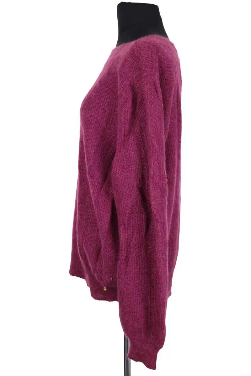 Pull Des Petits Hauts Violet en Laine
