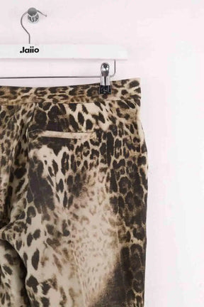 Pantalon droit Maje Beige en Lin