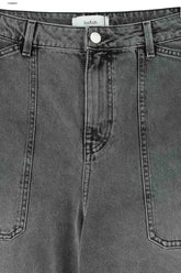 Jean large Ba&Sh Gris en Coton, taille M - Seconde Main