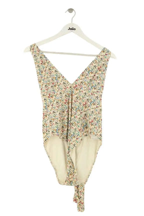 Maillot de bain Tommy Hilfiger Beige en Synthétique, taille XL - Seconde Main
