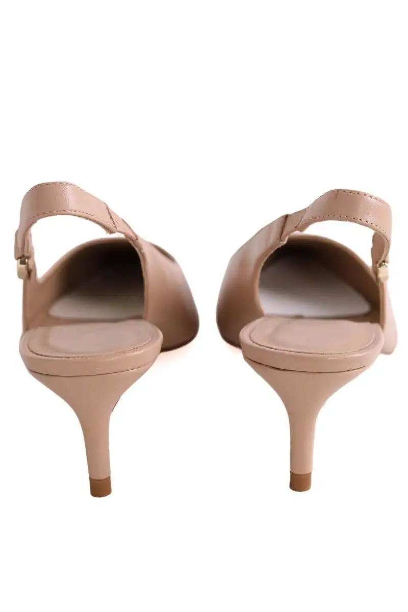 Talons LK Bennett Lettie Beige en Cuir