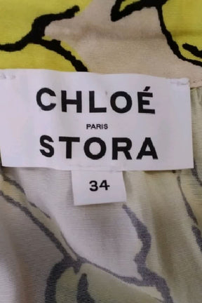 Robe Chloé  Jaune