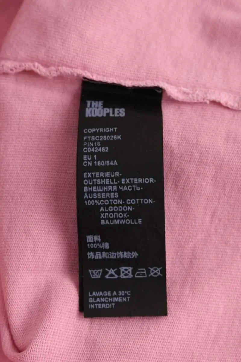 T-shirt The Kooples Rose en Coton