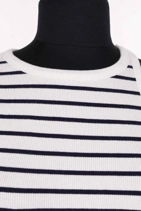 Top sans manche Sézane Blanc en Coton
