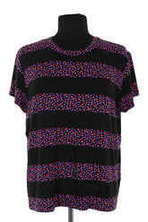 T-shirt Agnès B. Noir en Viscose, taille M - Seconde Main