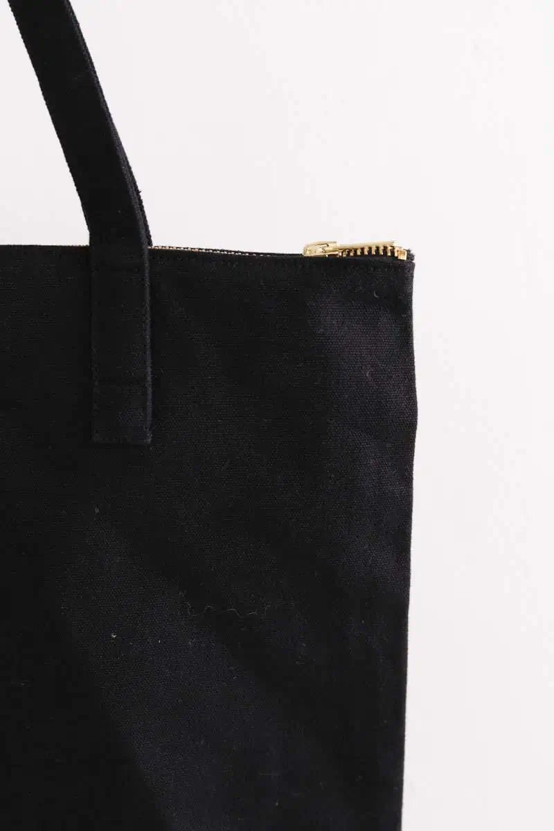 Cabas Laurence Bras Noir en Coton