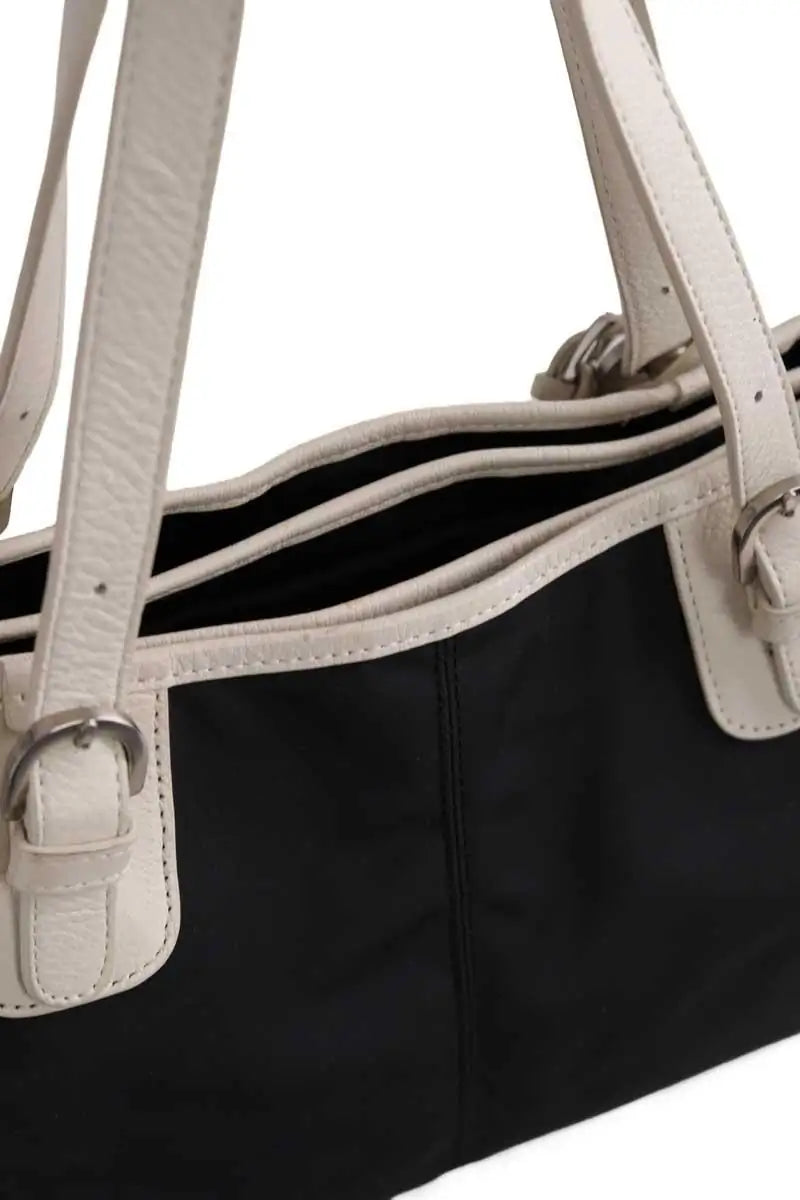 Sac à main Agnès B. Noir en Tissu