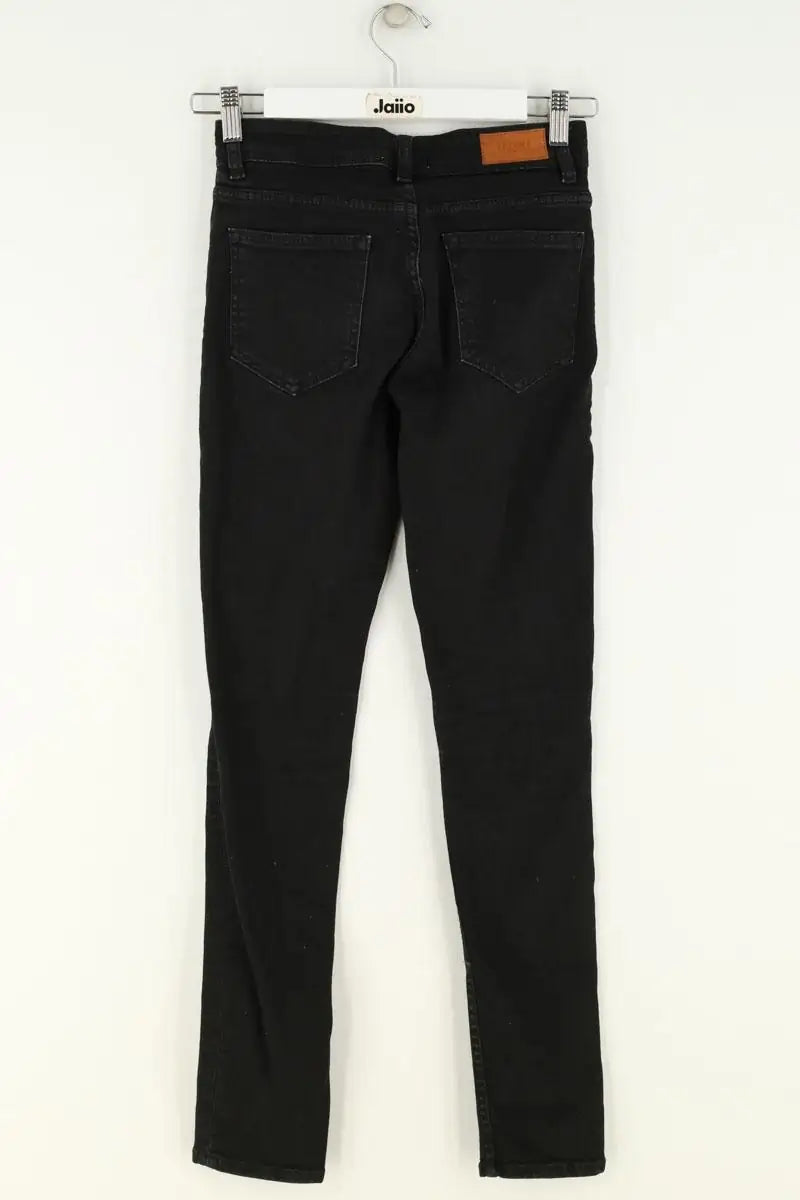 Jean slim Sézane Noir en Coton