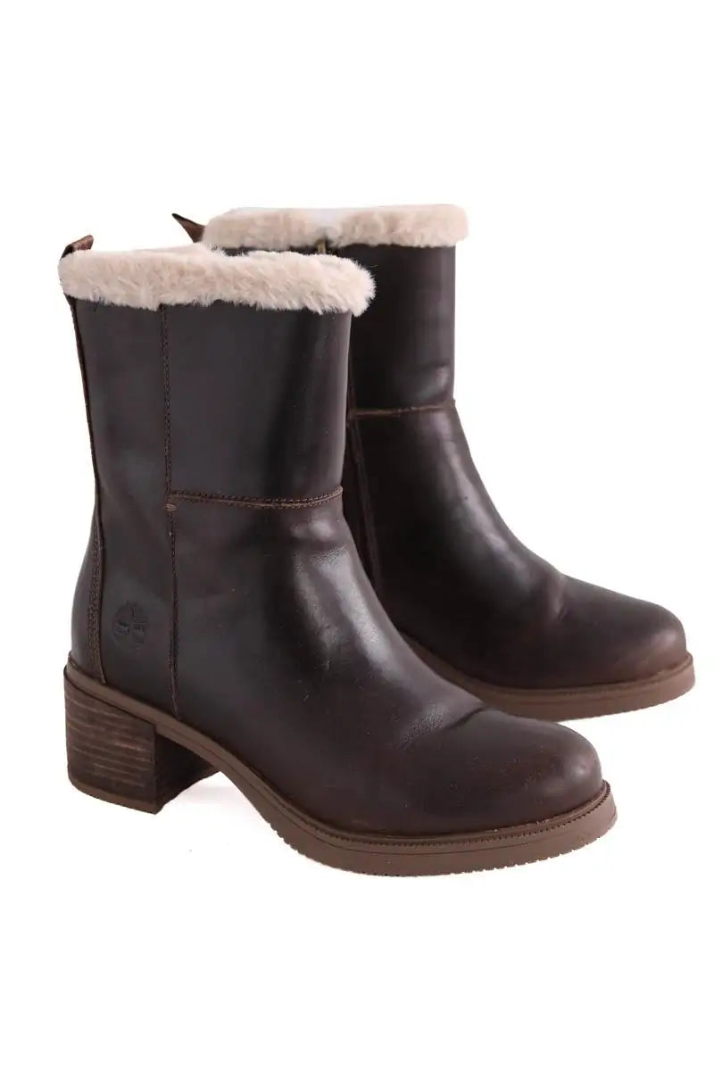 Boots Timberland Marron en Cuir