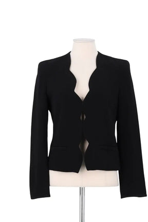 Veste Claudie Pierlot Noir en Synthétique, taille S - Seconde Main