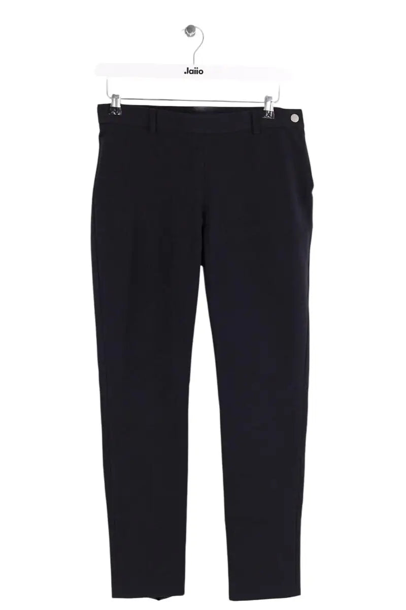 Pantalon droit Tara Jarmon Noir en Coton, taille M - Seconde Main