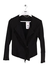 Veste Marella Noir en Daim, taille S - Seconde Main